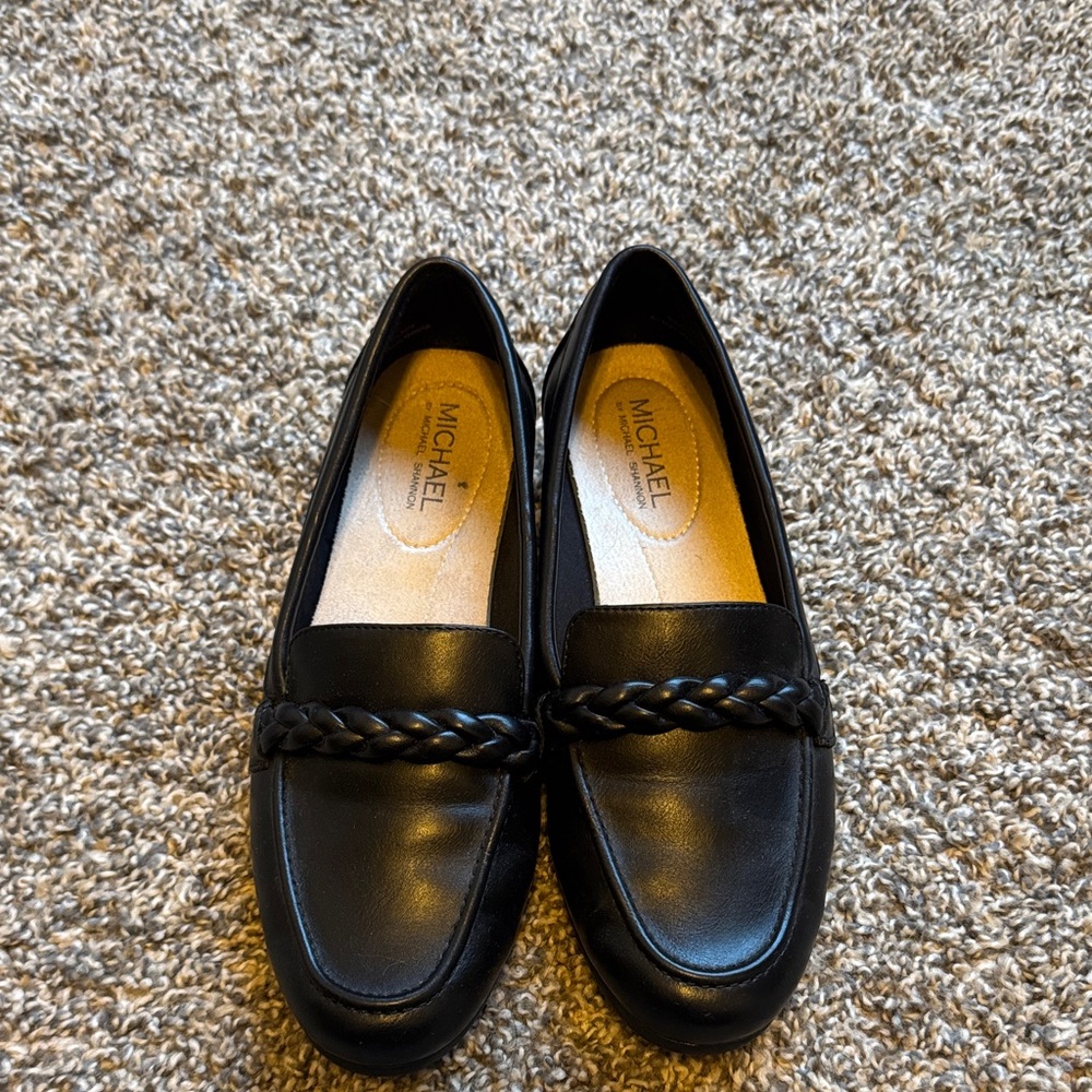 Michael Shannon Black Loafers